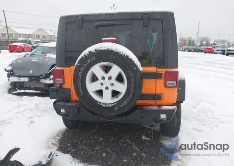 2012 Jeep Wrangler Sport z USA, uszkodzony, nr VIN 1C4AJWAG7CL186283